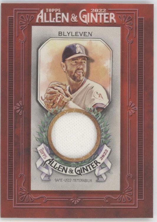 Bert Blyleven 2022 Topps Allen & Ginter Mini Framed Swatch #MFR - BBL - Collector Store LLC
