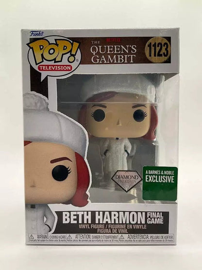 Beth Harmon Funko Pop! The Queens Gambit #1123 Diamond Collection Barnes & Noble - Collector Store LLC