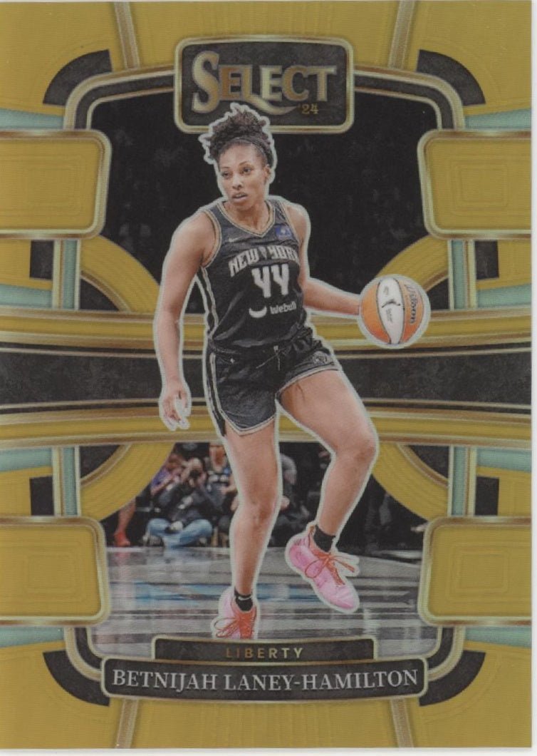 Betnijah Laney - Hamilton 2024 Panini WNBA Select Gold Prizm 02/10 #11 - Collector Store LLC