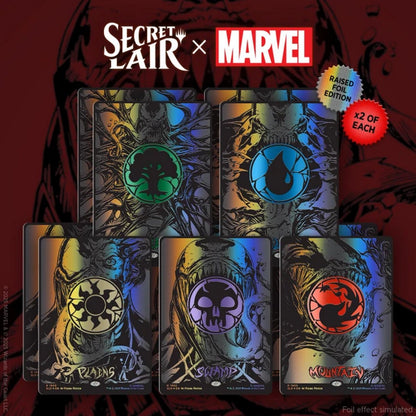 Magic the Gathering: Secret Lair x Spider-Man - Mana Symbiote (Raised Foil Edition)