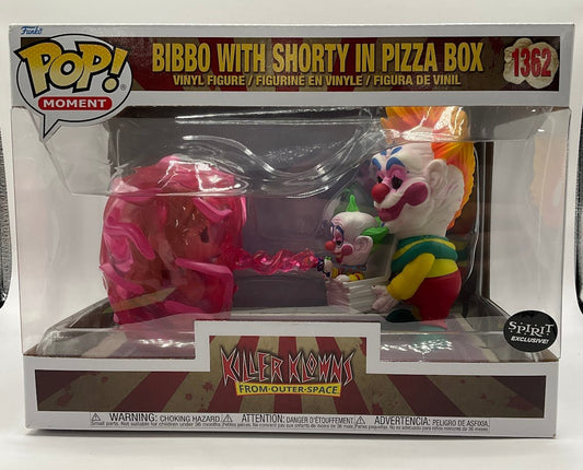 Bibbo with Shorty in Pizza Box Funko Pop! Killer Klowns #1362 Spirit Exclusive - Collector Store LLC