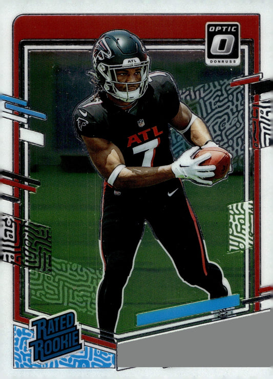 Bijan Robinson 2023 Panini Donruss Optic Rated Rookie RC #206 - Collector Store LLC