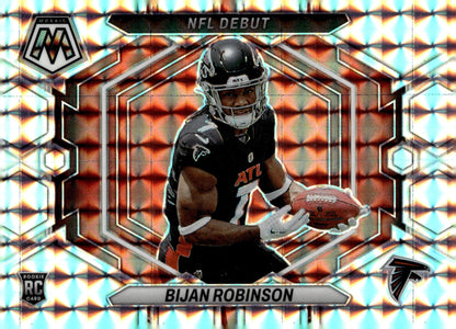 Bijan Robinson 2023 Panini Mosaic NFL Debut Prizm RC #ND - 9 - Collector Store LLC