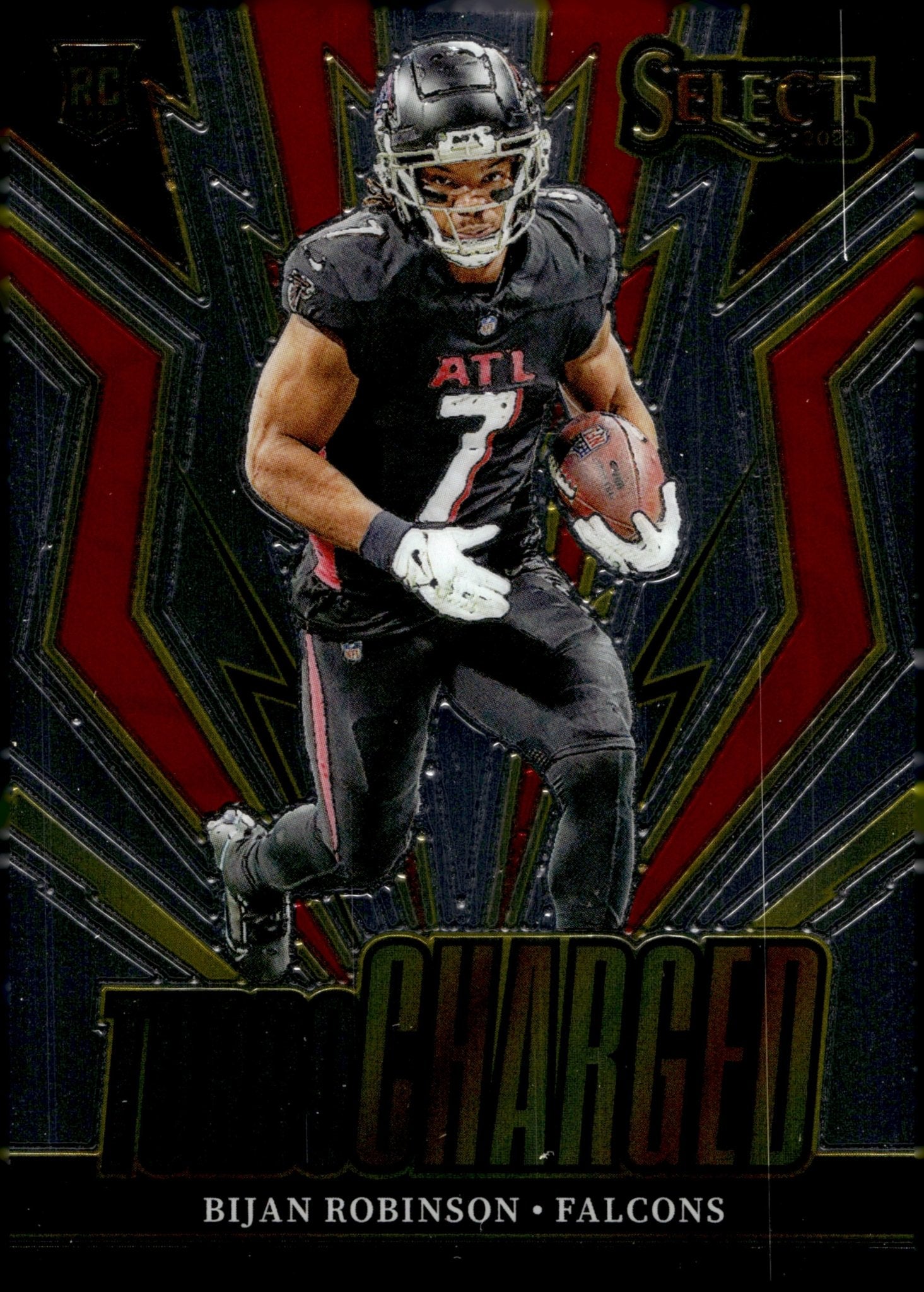 Bijan Robinson 2023 Panini Select Turbo Charged RC #TUR - BRO #1 - Collector Store LLC