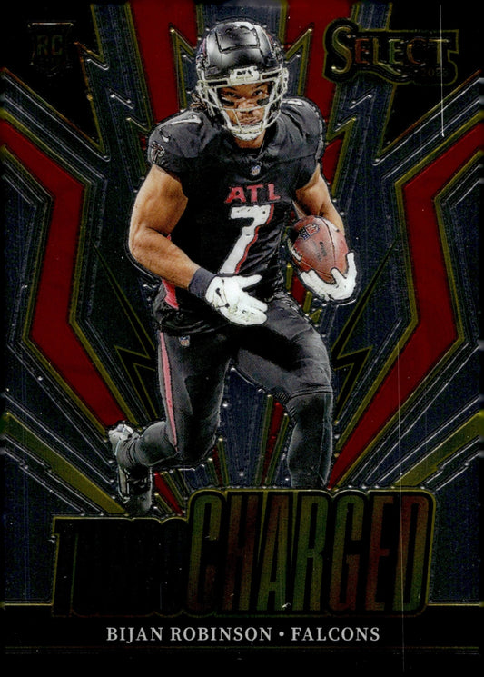 Bijan Robinson 2023 Panini Select Turbo Charged RC #TUR - BRO #1 - Collector Store LLC
