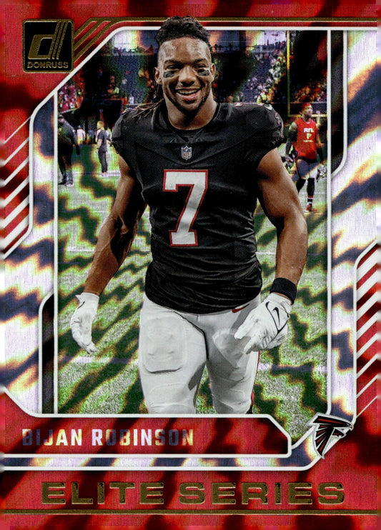 Bijan Robinson 2024 Panini Donruss Elite Series #19 - Collector Store LLC