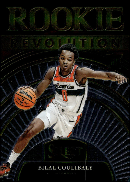 Bilal Coulibaly 2023 - 24 Panini Select Rookie Revolution RC #26 - Collector Store LLC