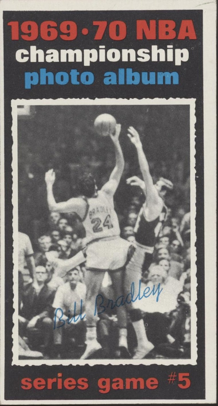 Bill Bradley 1970 - 71 Topps Oversized #172 New York Knicks VG - EX #1 - Collector Store LLC