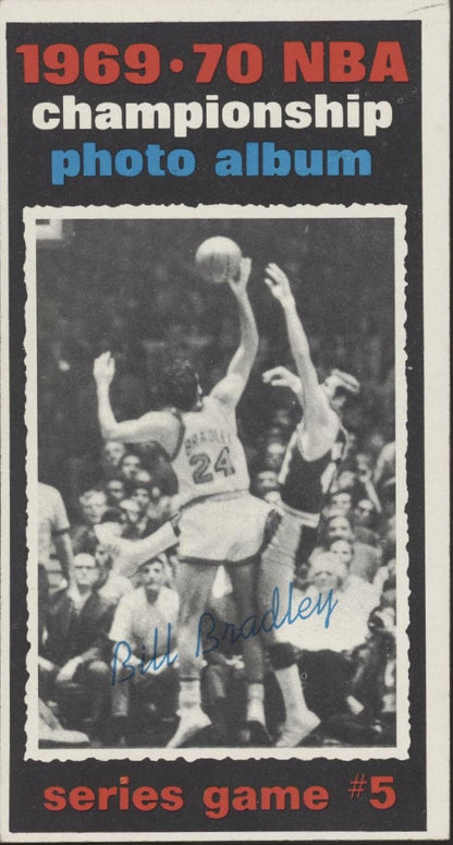 Bill Bradley 1970 - 71 Topps Oversized #172 New York Knicks VG - EX #1 - Collector Store LLC