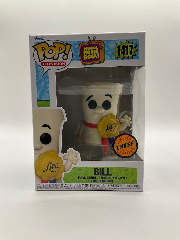 Bill Funko Pop! School House Rock! #1417 Chase Limited Edition - Collector Store LLC