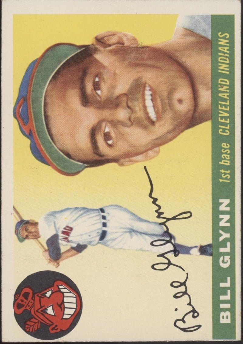 Bill Glynn 1955 Topps #39 Cleveland Indians EX - Collector Store LLC