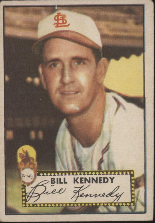 Bill Kennedy 1952 Topps #102 St. Louis Browns GD - Collector Store LLC