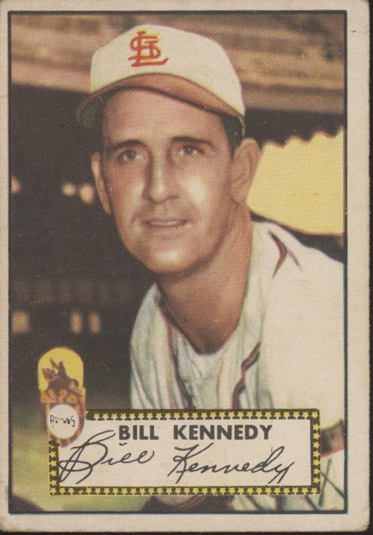 Bill Kennedy 1952 Topps #102 St. Louis Browns VG - Collector Store LLC