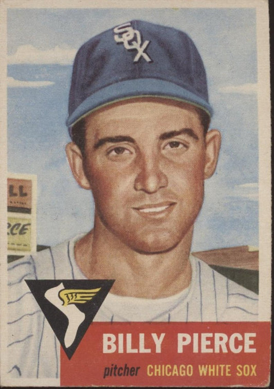 Billy Pierce 1953 Topps #143 Chicago White Sox VG - Collector Store LLC