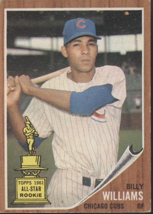 Billy Williams 1962 Topps #288 Chicago Cubs VG - EX - Collector Store LLC