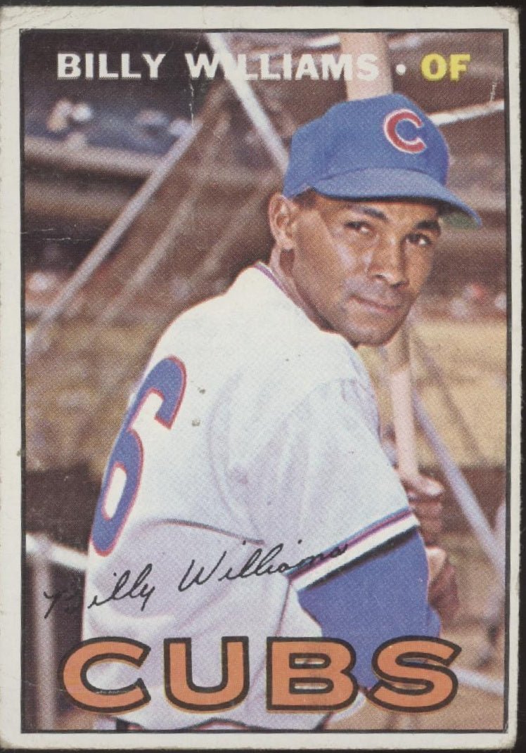Billy Williams 1967 Topps #315 Chicago Cubs VG - Collector Store LLC