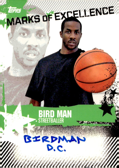 Bird Man 2006 Topps Marks of Excellence Street Baller Auto #ME - BMA - Collector Store LLC