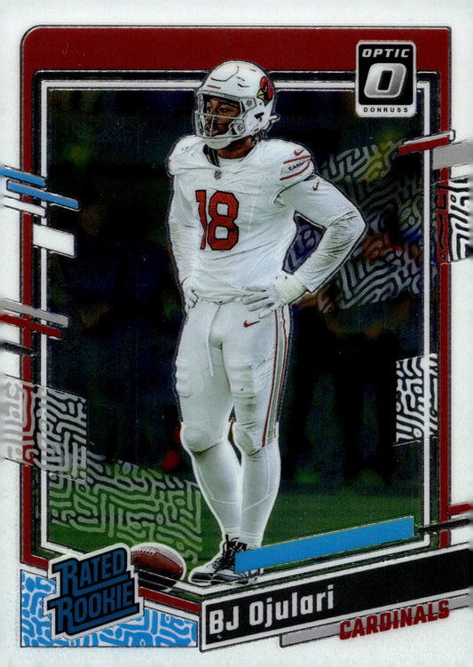 BJ Ojulari 2023 Panini Donruss Optic Rated Rookie RC #201 #1 - Collector Store LLC