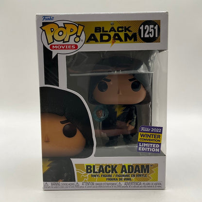 Black Adam Funko Pop! Movies 1251 2022 Winter Convention - Collector Store LLC