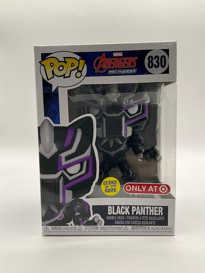 Black Panther Funko Pop! Avengers Mech Strike #830 GITD Target Exclusive - Collector Store LLC