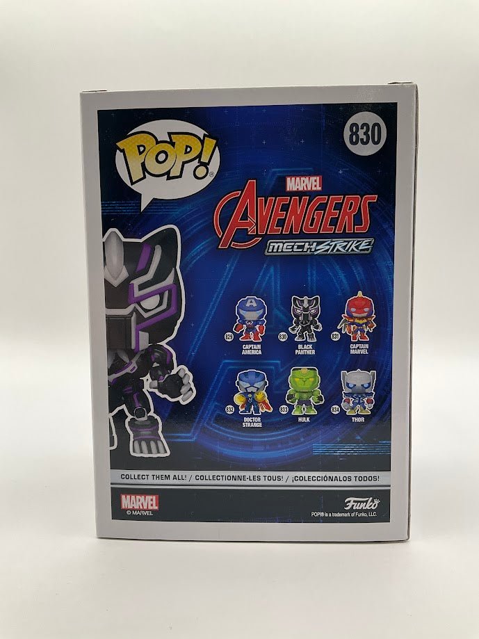 Black Panther Funko Pop! Avengers Mech Strike #830 GITD Target Exclusive - Collector Store LLC