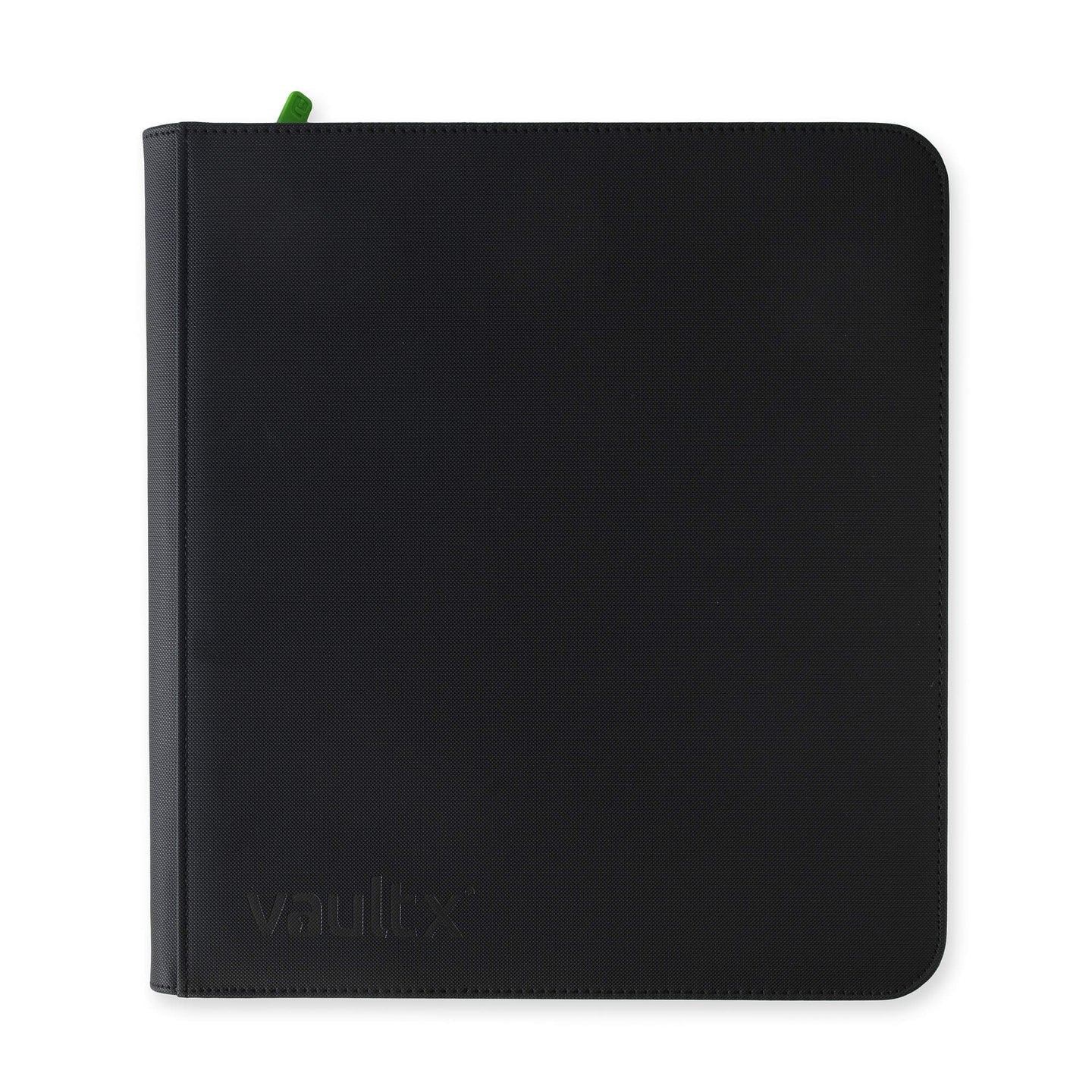 Vaultx 12-Pocket Exo-Tec XL Zip Binder - Signature Black
