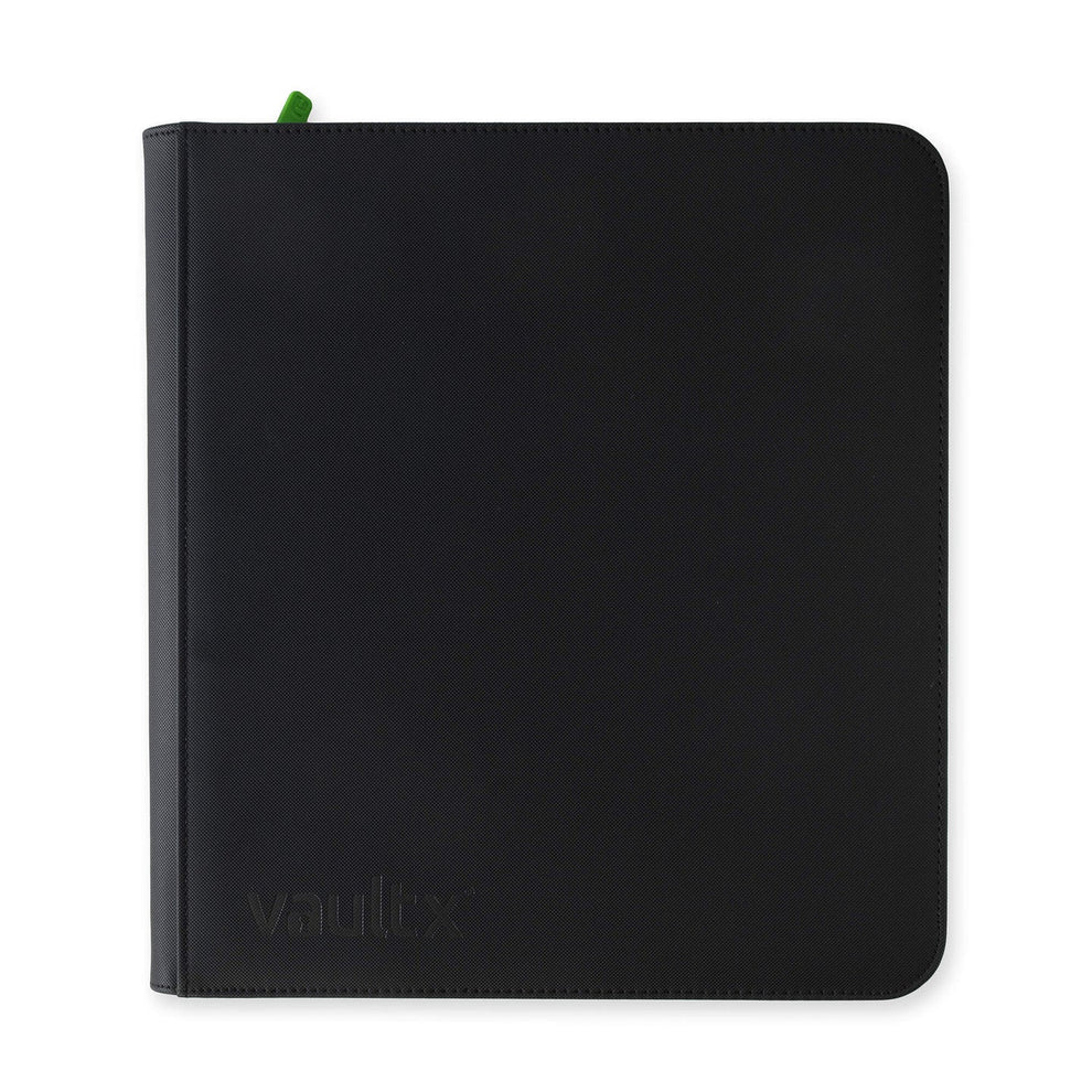 Vault X - 12-Pocket Exo-Tec - Zip Binder - Black Vault X - 12-Pocket Exo-Tec - Zip Binder - Black