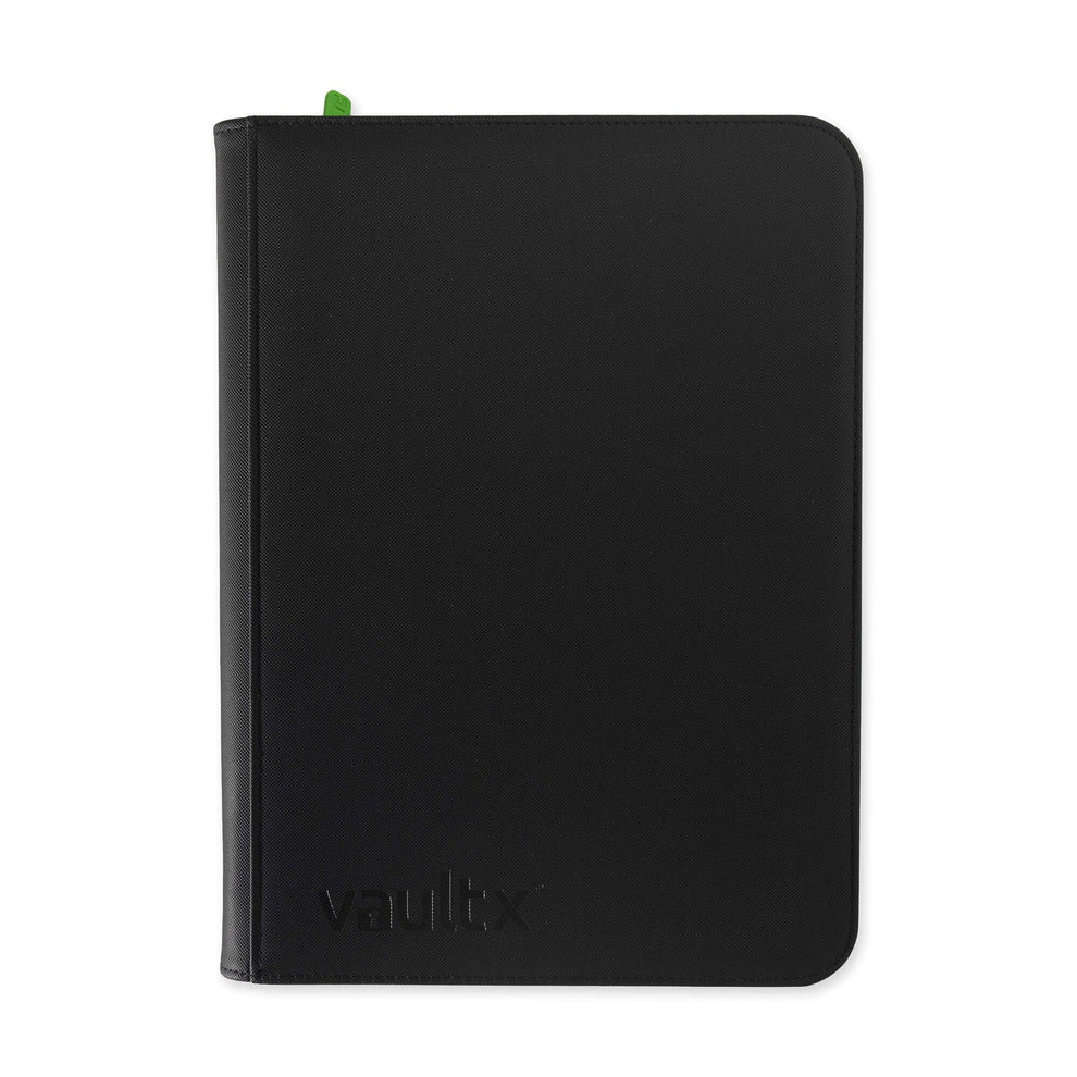 Vault X - 9-Pocket Exo-Tec - Zip Binder - Black