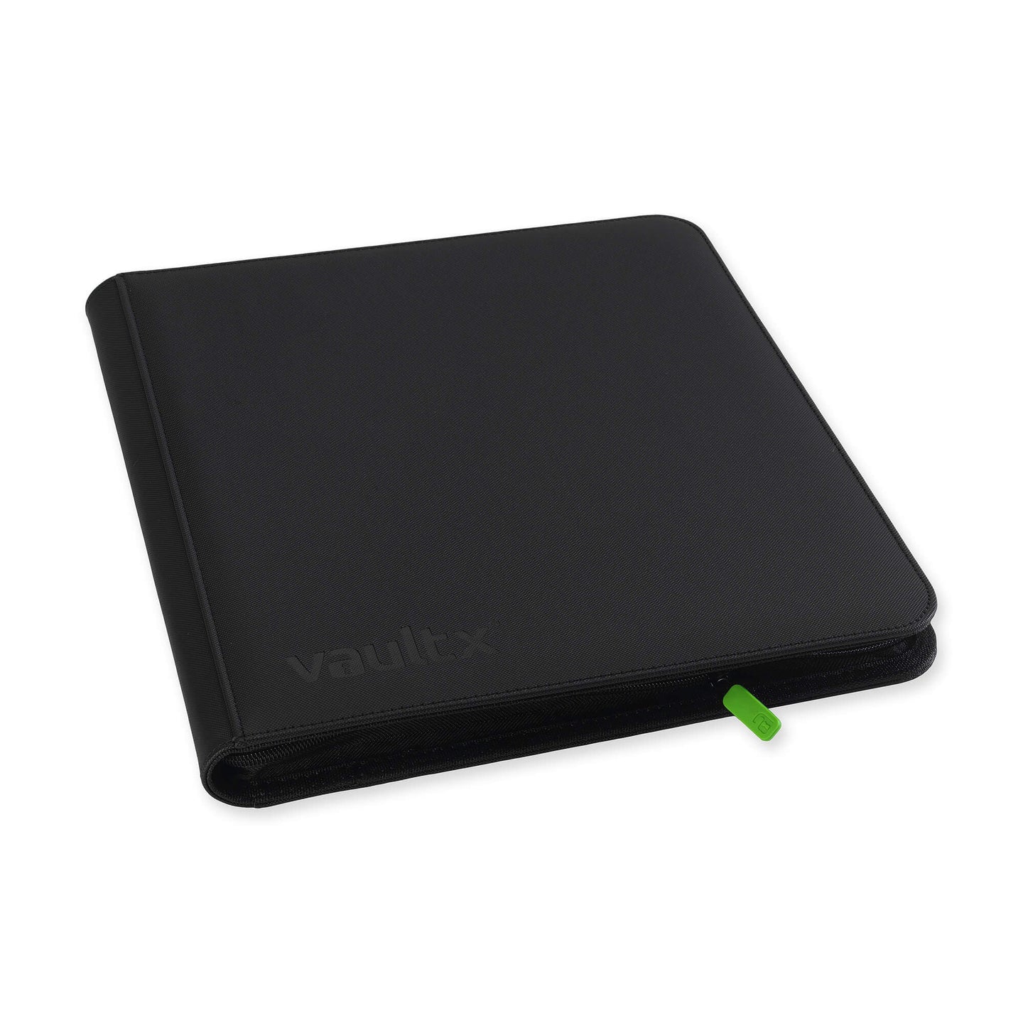 Vaultx 12-Pocket Exo-Tec XL Zip Binder - Signature Black