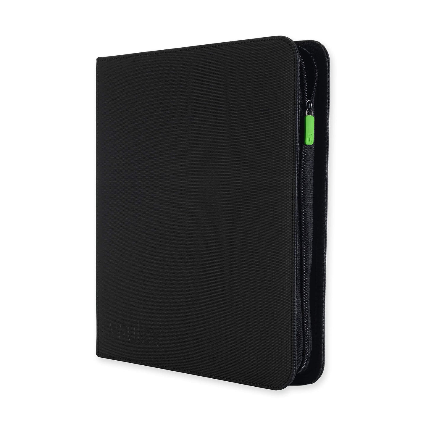 Vaultx 12-Pocket Exo-Tec Zip Binder - Signature Black