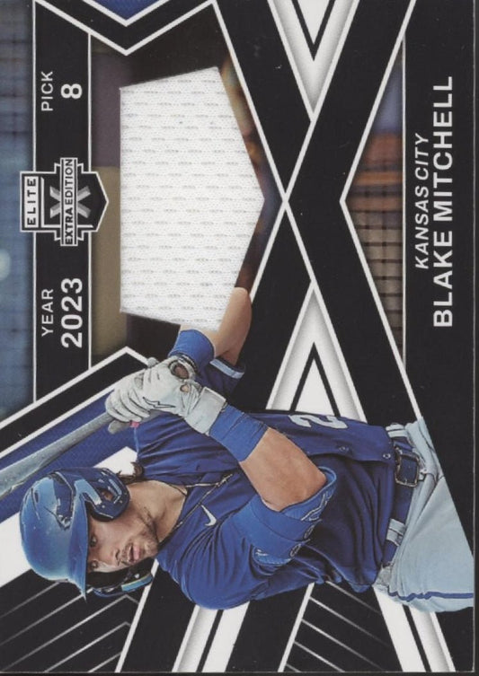 Blake Mitchell 2023 Panini Elite Extra Edition Year 2023 Pick 8 Swatch #FR - BML - Collector Store LLC