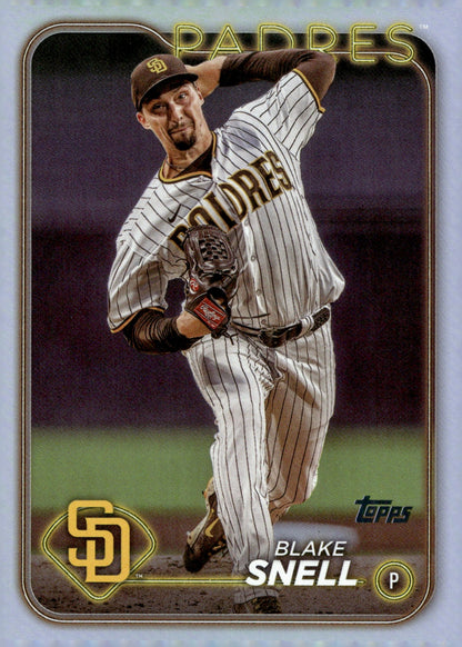 Blake Snell 2024 Topps Series 2 Foil 460 - Collector Store LLC