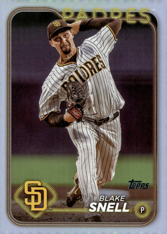 Blake Snell 2024 Topps Series 2 Foil 460 - Collector Store LLC