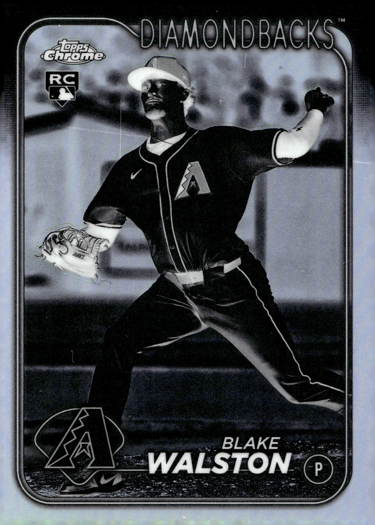 Blake Walston 2024 Topps Chrome Negative Refractor RC USC69 - Collector Store LLC