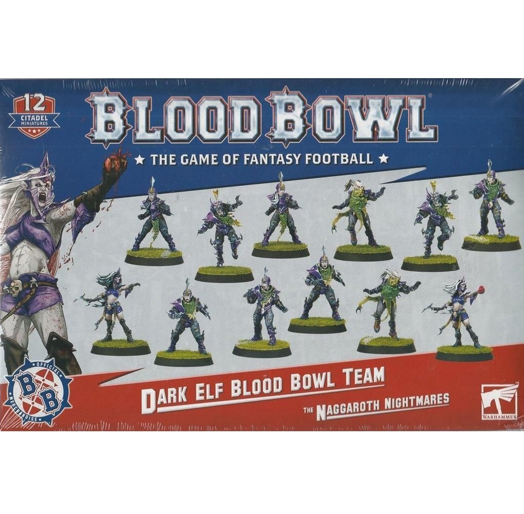 Blood Bowl: Dark Elf Team - The Naggaroth Nightmares - Collector Store LLC