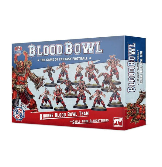 Blood Bowl: Khorne Team - The Skull - tribe Slaughterers - Collector Store LLC