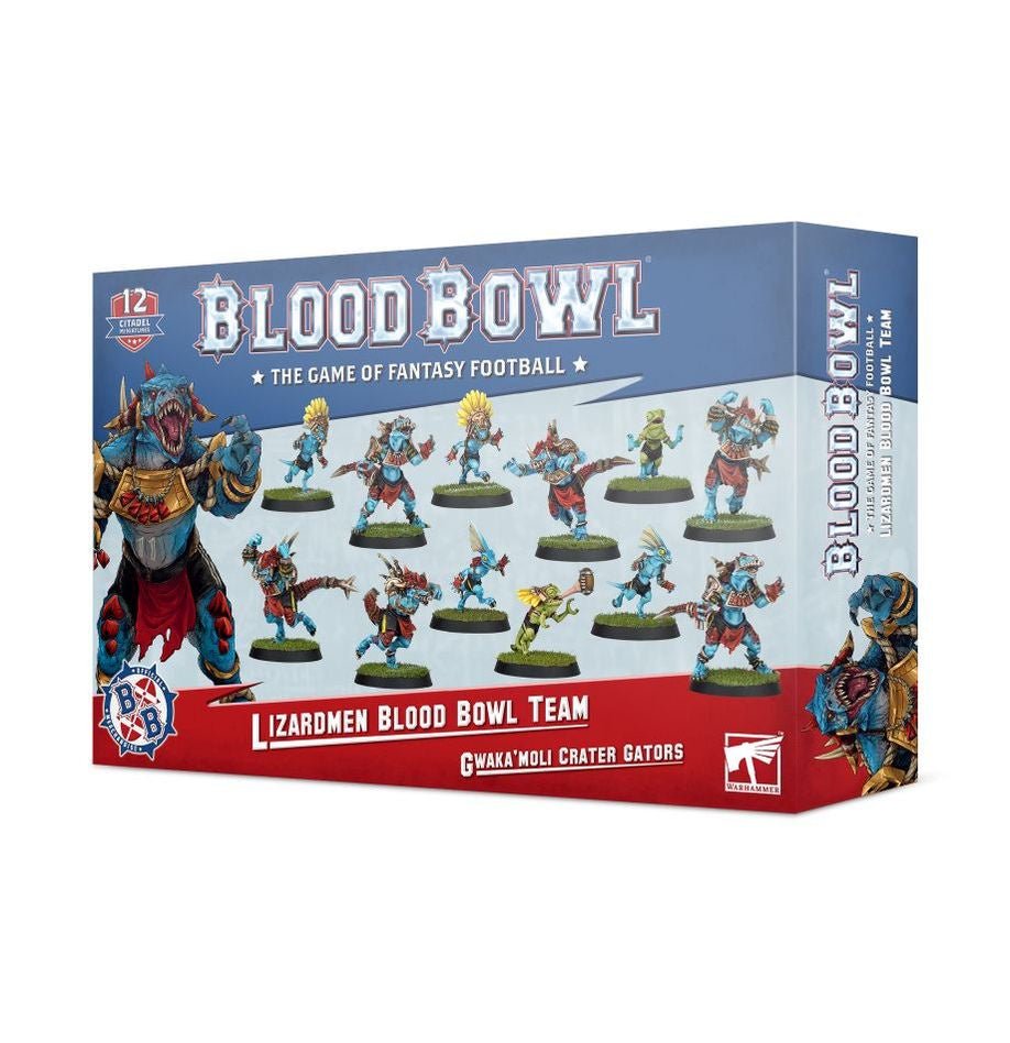 Blood Bowl: Lizardmen Team - Gwaka'moli Crater Gators - Collector Store LLC