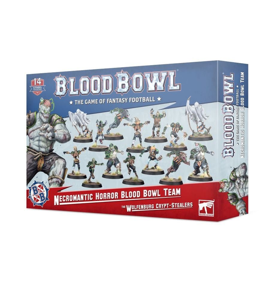 Blood Bowl: Necromatic Undead Team - The Wolfenburg Crypt - stealers - Collector Store LLC