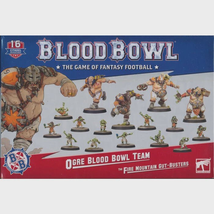 Blood Bowl: Ogre Team - The Fire Mountain Gut Busters - Collector Store LLC