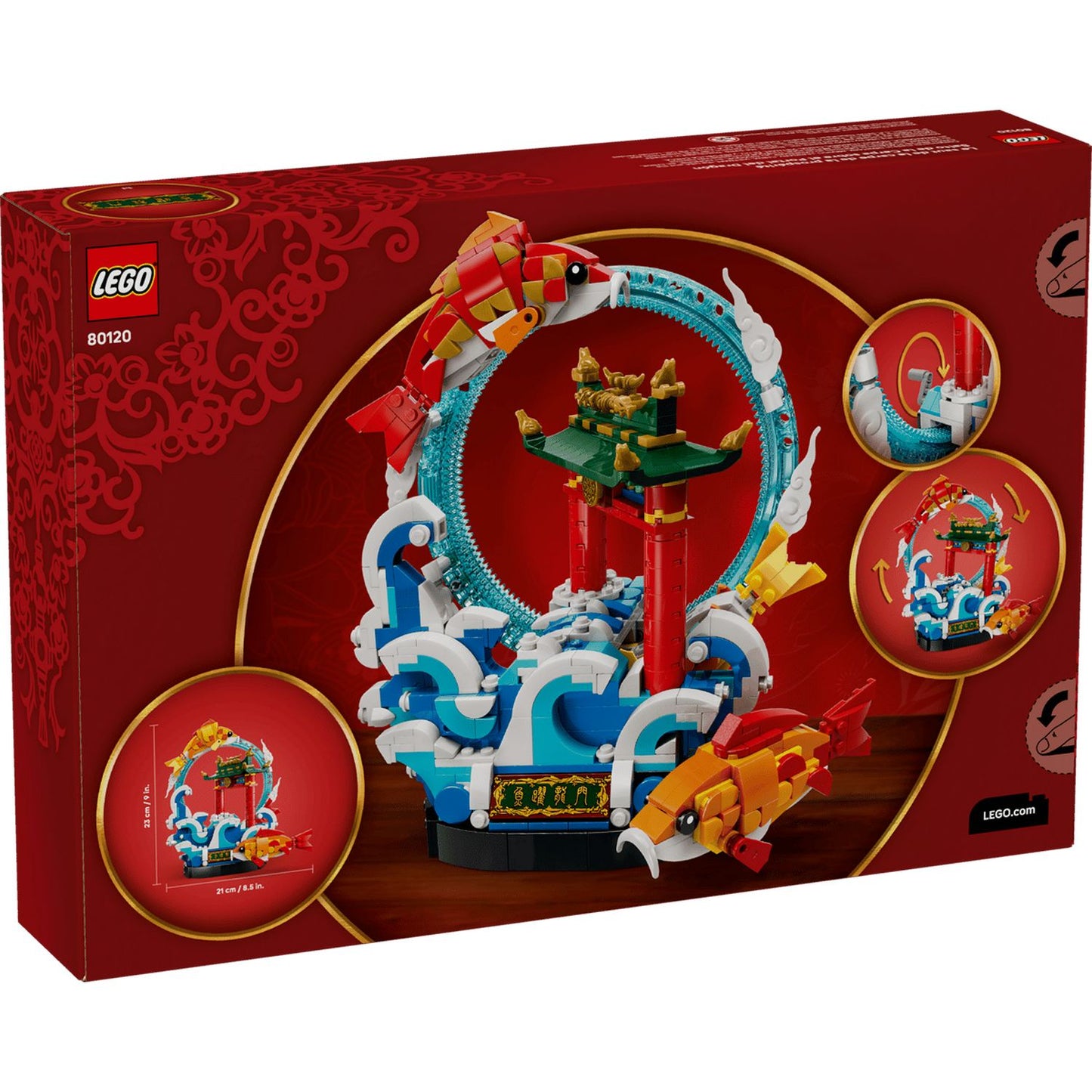 LEGO Prosperity Carp Leaping 80120