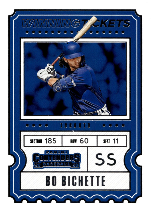 Bo Bichette 2020 Panini Contenders Winning Tickets WT - 2 - Collector Store LLC