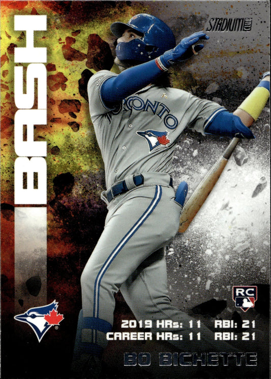 Bo Bichette 2020 Topps Stadium Club Bash & Burn RC BAB - 14 1 - Collector Store LLC