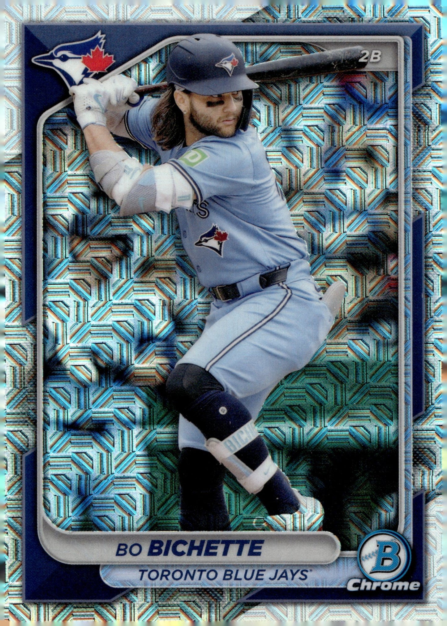 Bo Bichette 2024 Bowman Chrome Mojo Refractor 39 - Collector Store LLC