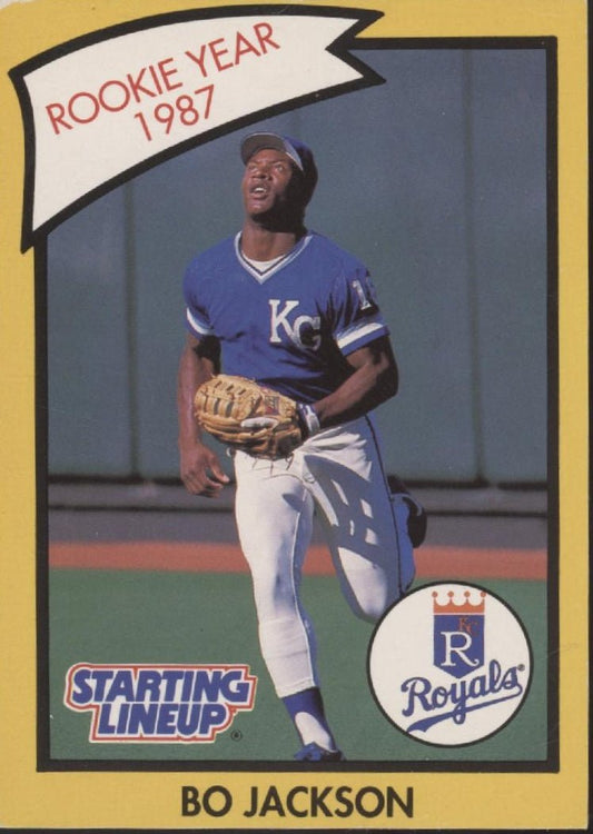 Bo Jackson 1990 Kenner Starting Lineup #5 Kansas City Royals - Collector Store LLC