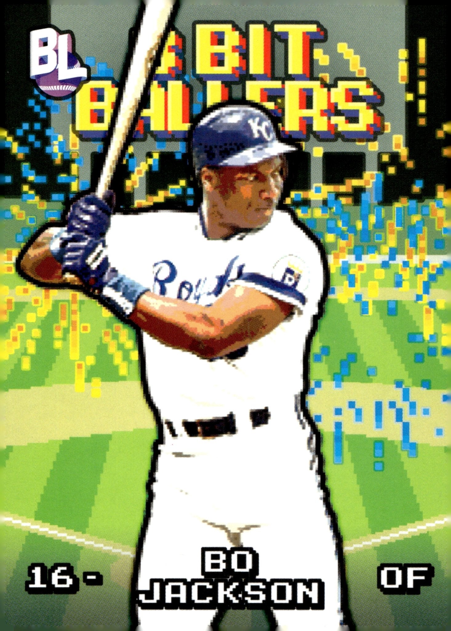 Bo Jackson 2023 Topps Big League 8 Bit Ballers #8B - 18 - Collector Store LLC