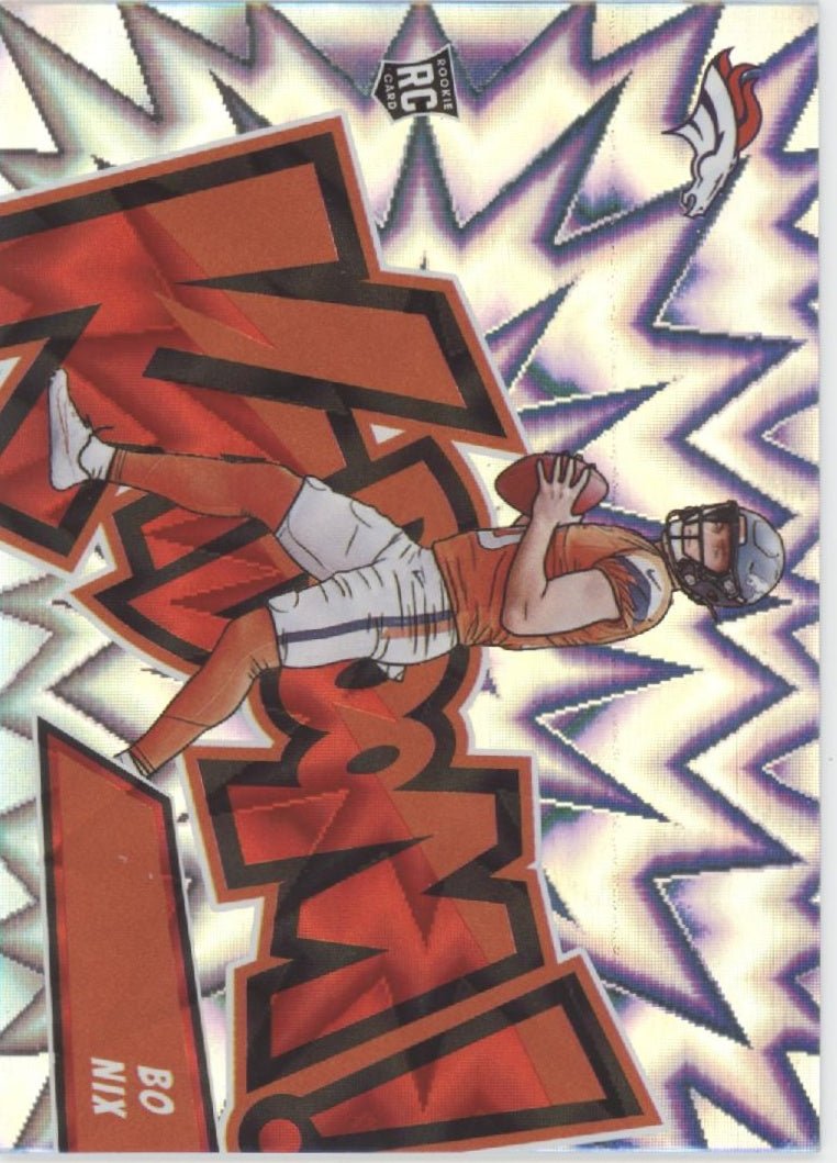 Bo Nix 2024 Panini Absolute KABOOM! RC #9 - Collector Store LLC