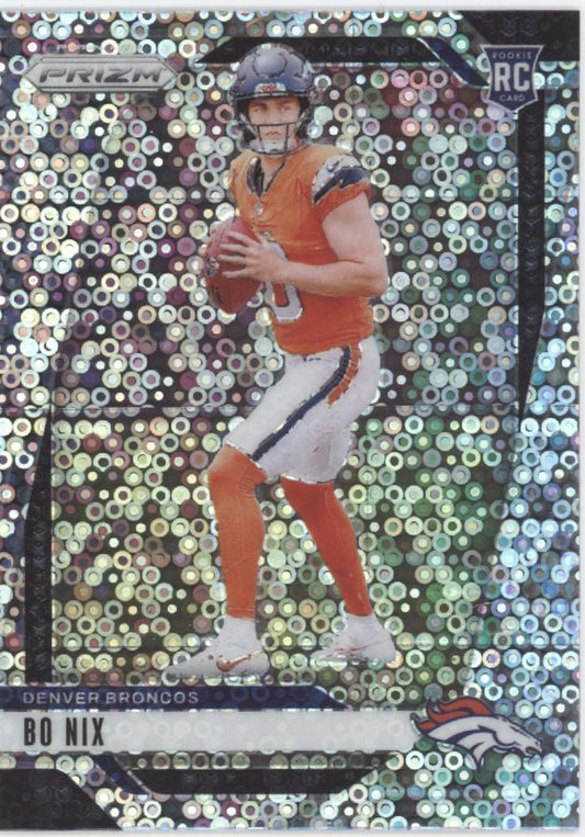 Bo Nix 2024 Panini Prizm No Huddle Prizm RC #309 - Collector Store LLC