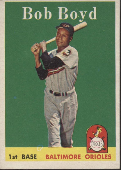 Bob Boyd 1958 Topps #279 Baltimore Orioles EX - Collector Store LLC