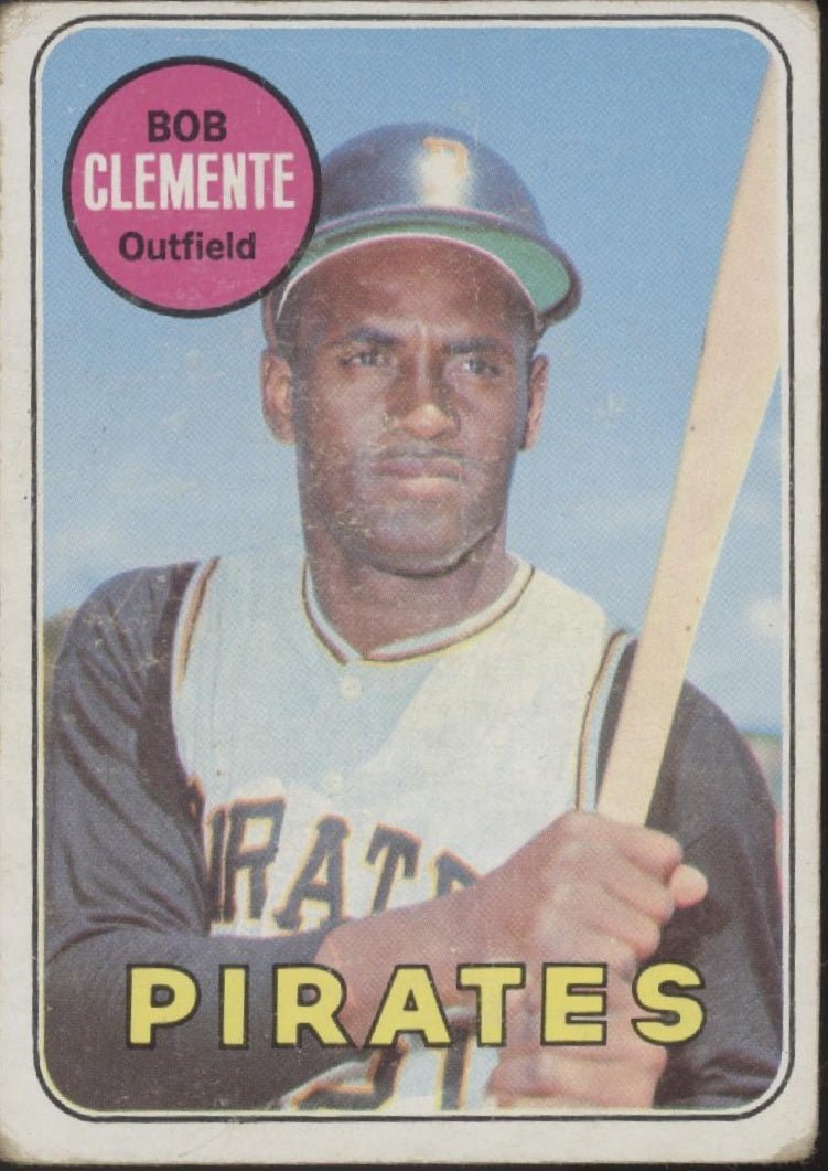 Bob Clemente 1969 Topps #50 Pittsburgh Pirates GD #2 - Collector Store LLC