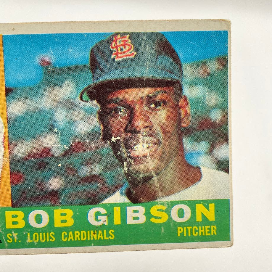 Bob Gibson 1960 Topps #73 St. Louis Cardinals PR - Collector Store LLC